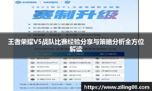 王者荣耀V5战队比赛经验分享与策略分析全方位解读